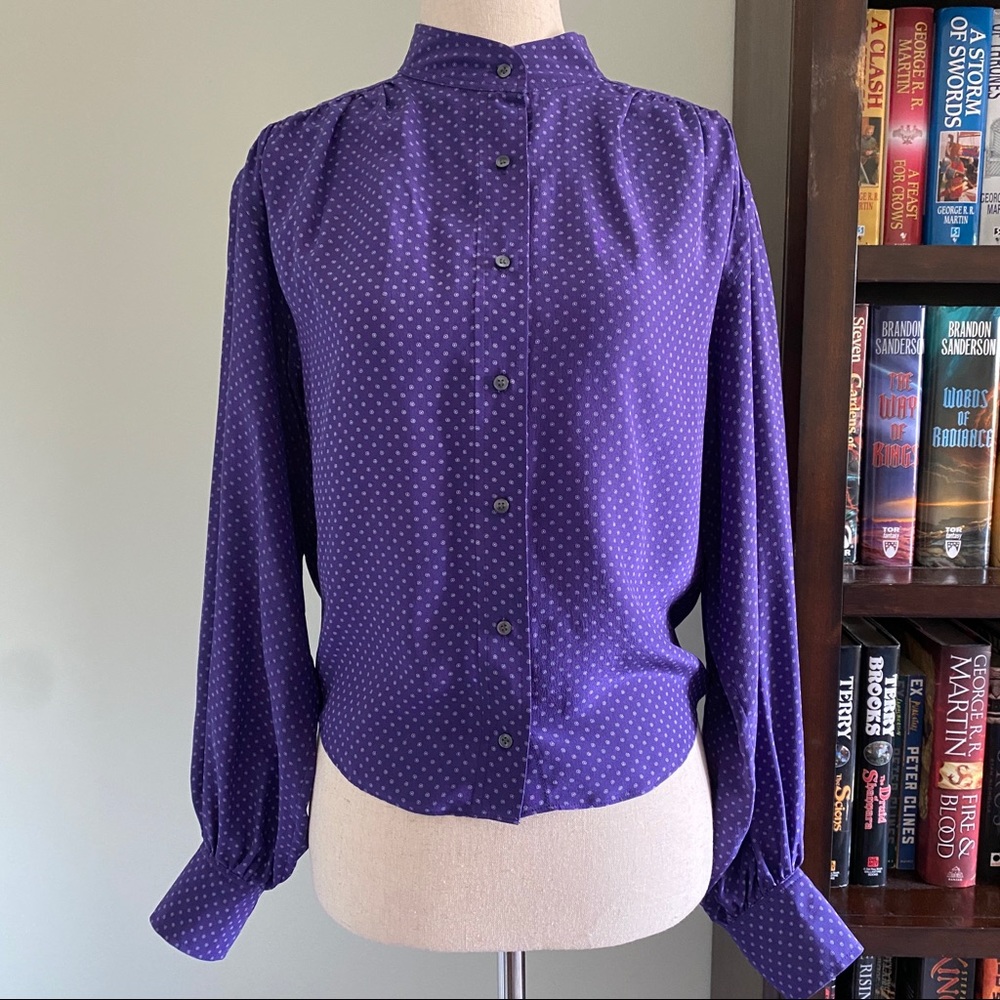 Club Monaco Nita Silk Blouse